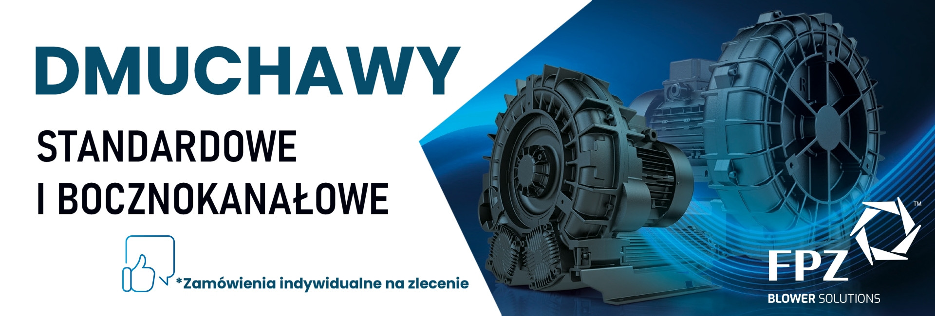 Dmuchawy standardowe i bocznokanałowe FPZ